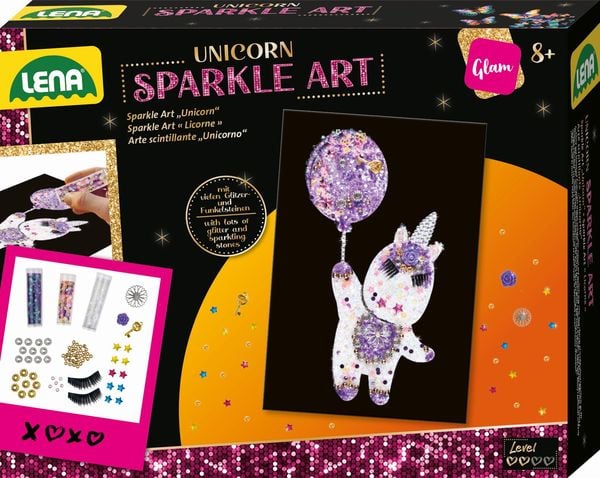 Produktbild: Sparkle Art Unicorn, Faltschachtel