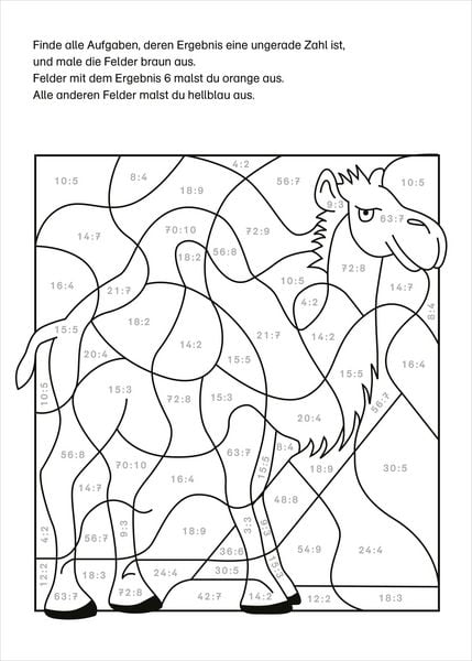 Produktbild: LERNSTERN. Mein Mathe-Malblock. Das kleine Einmaleins