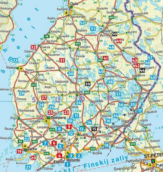 Produktbild: ROTHER Wanderf&uuml;hrer Finnland