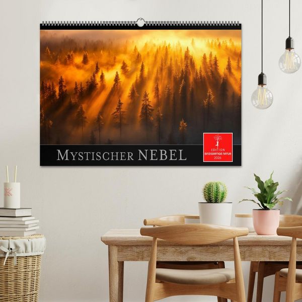 Produktbild: Mystischer Nebel (Wandkalender 2026 DIN A2 quer), CALVENDO Monatskalender