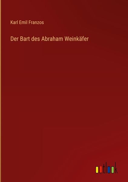Produktbild: Der Bart des Abraham Weink&auml;fer