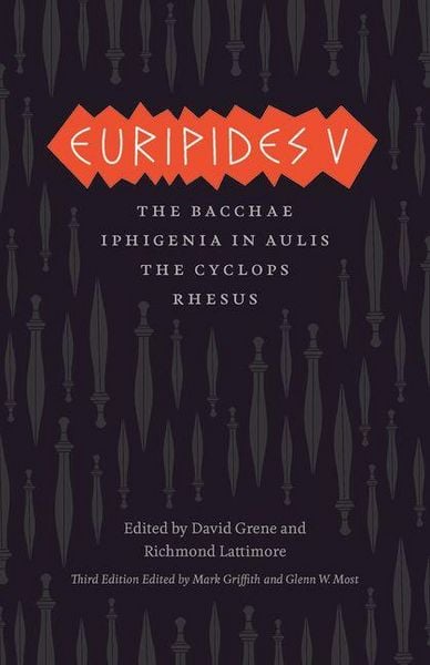 Produktbild: Euripides V - Bacchae, Iphigenia in Aulis, The Cyclops, Rhesus