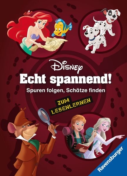 Disney - Echt spannend! Spuren folgen, Schätze finden - zum Lesenlernen, Gebundene Ausgabe von Annette Neubauer, Ravensburger Verlag GmbH,