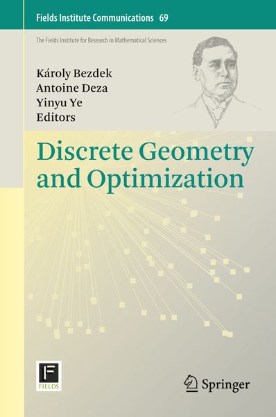 Produktbild: Discrete Geometry and Optimization
