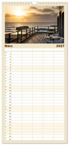Produktbild: Familienplaner 2027 - Ferien in Holland mit 5 Spalten (Wandkalender, 21 x 45 cm) CALVENDO