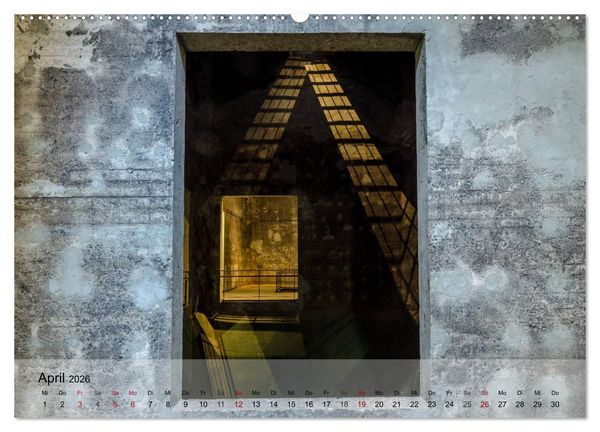 Produktbild: Zeche und Kokerei Zollverein Essen: Industrie-Architektur (Wandkalender 2026 DIN A2 quer), CALVENDO Monatskalender