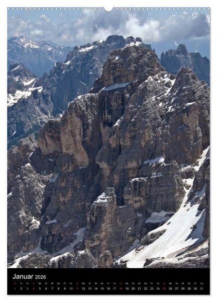 Produktbild: Dolomiten &ndash; Eine Gipfelparade (hochwertiger Premium Wandkalender 2026 DIN A2 hoch), Kunstdruck in Hochglanz