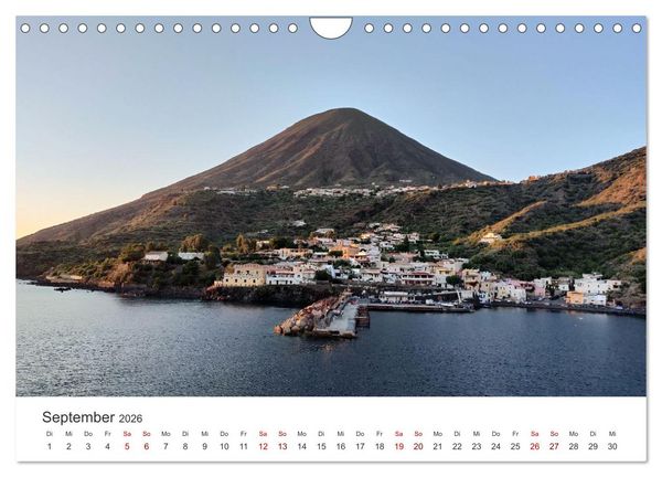 Produktbild: Vulkane - Die atemberaubendsten Motive der Feuerspucker. (Wandkalender 2026 DIN A4 quer), CALVENDO Monatskalender