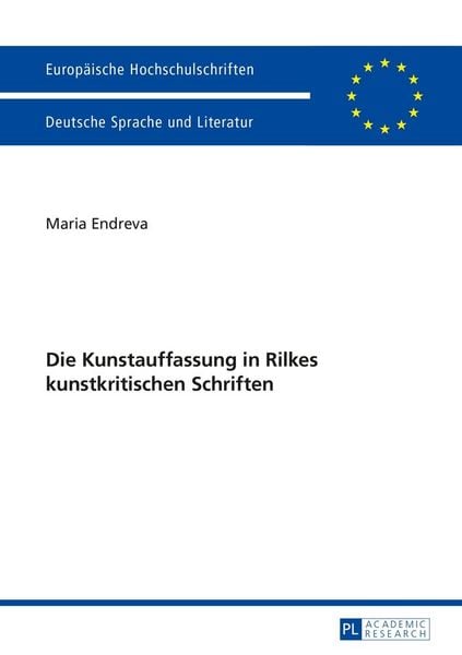 Produktbild: Die Kunstauffassung in Rilkes kunstkritischen Schriften