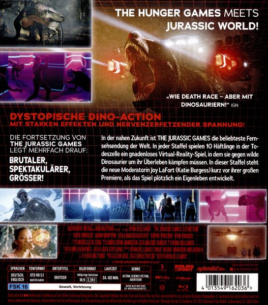Produktbild: The Jurassic Games: Extinction