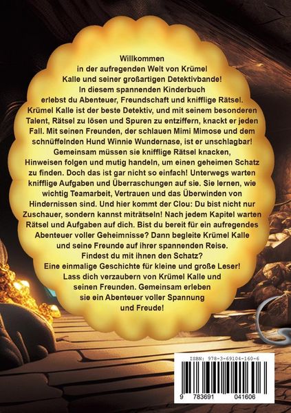 Produktbild: Die geheimnisvolle Schatzsuche - Ein Fall f&uuml;r Kr&uuml;mel Kalle und die Keksbande