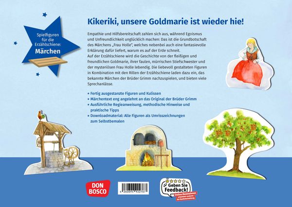 Produktbild: Frau Holle. Erz&auml;hlschienen-Figurenset