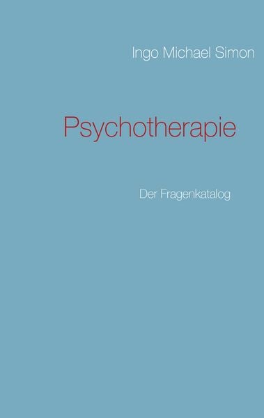 Produktbild: Psychotherapie