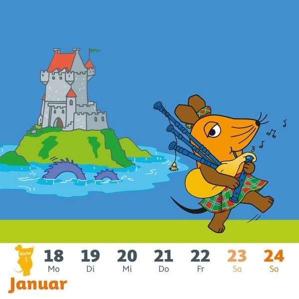 Produktbild: Der Kalender mit der Maus - Postkartenkalender 2027