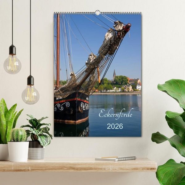Produktbild: Eckernf&ouml;rde (Wandkalender 2026 DIN A2 hoch), CALVENDO Monatskalender
