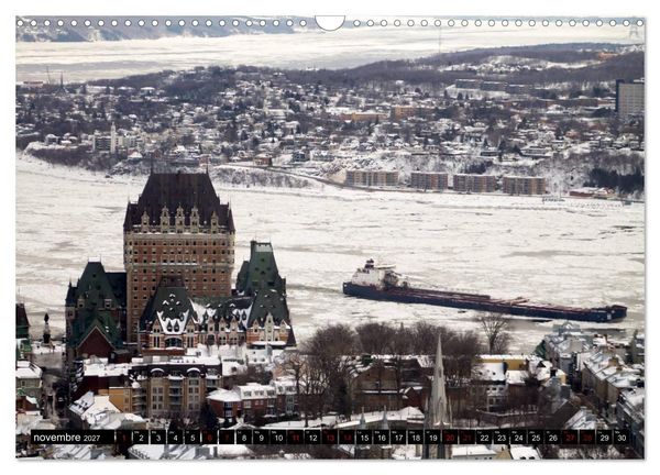 Produktbild: Le Ch&acirc;teau Frontenac (Calendrier mural 2027 DIN A3 vertical), CALVENDO calendrier mensuel
