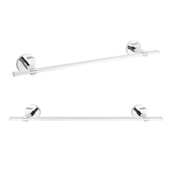 Produktbild: UV-Loc&reg; Badetuchstange Uno Mod. Isera 40 cm, Befestigen ohne Bohren mit innovativem Klebesystem