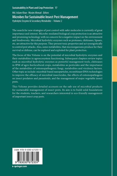 Produktbild: Microbes for Sustainable lnsect Pest Management