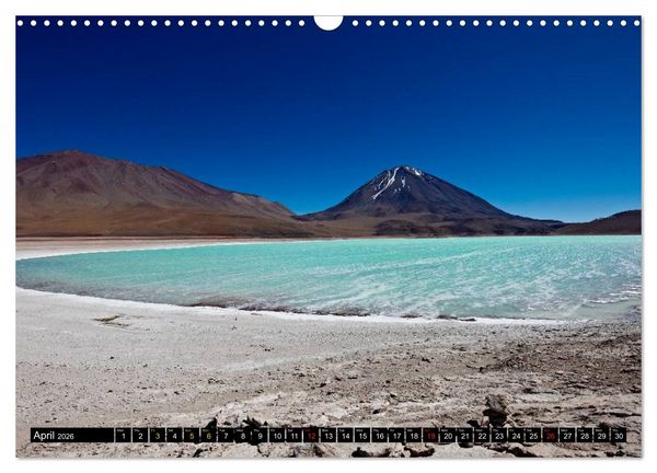 Produktbild: Bolivia Andean landscapes / UK-Version (Wall Calendar 2026 DIN A3 landscape), CALVENDO 12 Month Wall Calendar