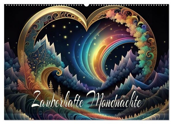 Produktbild: Zauberhafte Mondn&auml;chte (Wandkalender 2026 DIN A2 quer), CALVENDO Monatskalender