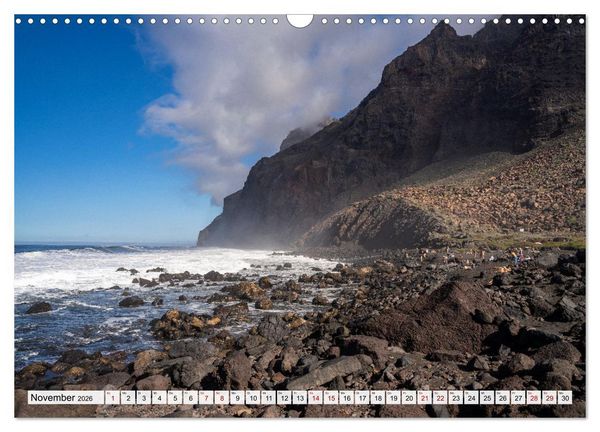 Produktbild: Kanarische Inseln: La Gomera (Wandkalender 2026 DIN A3 quer), CALVENDO Monatskalender