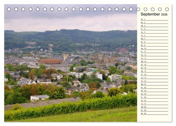 Produktbild: Entlang der Mosel (Tischkalender 2026 DIN A5 quer), CALVENDO Monatskalender