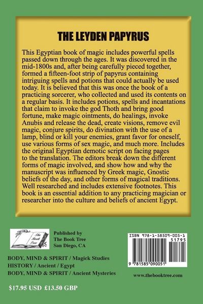 Produktbild: The Leyden Papyrus