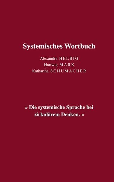 Produktbild: Systemisches Wortbuch