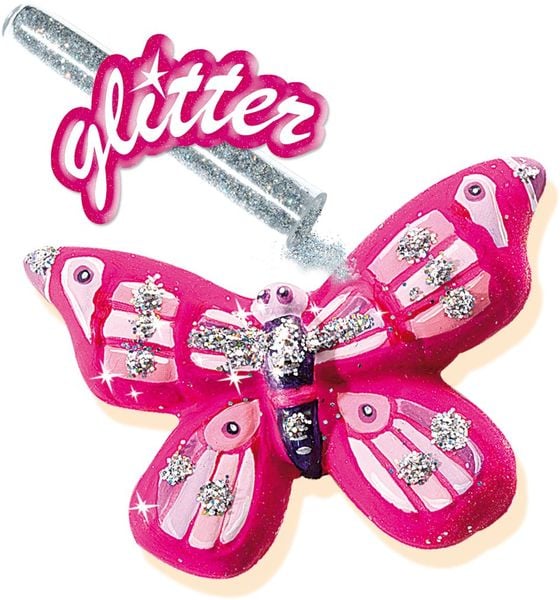 Produktbild: Glitzerschmetterlinge gie&szlig;en und anmalen