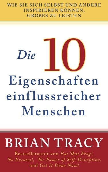 Produktbild: Tracy, B: 10 Eigenschaften einflussreicher Menschen