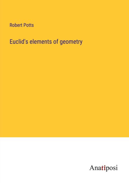 Produktbild: Euclid's elements of geometry