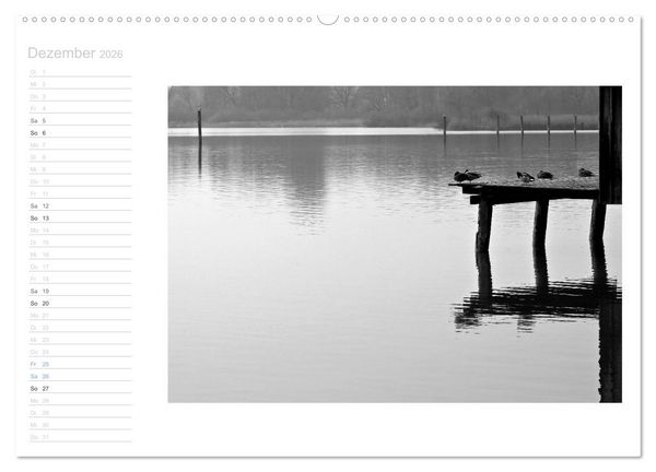 Produktbild: Bilder vom See (Wandkalender 2026 DIN A2 quer), CALVENDO Monatskalender