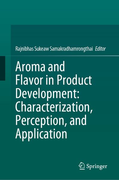 Produktbild: Aroma and Flavor in Product Development: Characterization, Perception, and Application