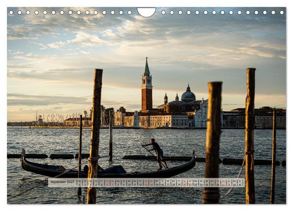 Produktbild: Venedig. Ein Jahr in der Lagunenstadt (Wandkalender 2027 DIN A4 quer), CALVENDO Monatskalender