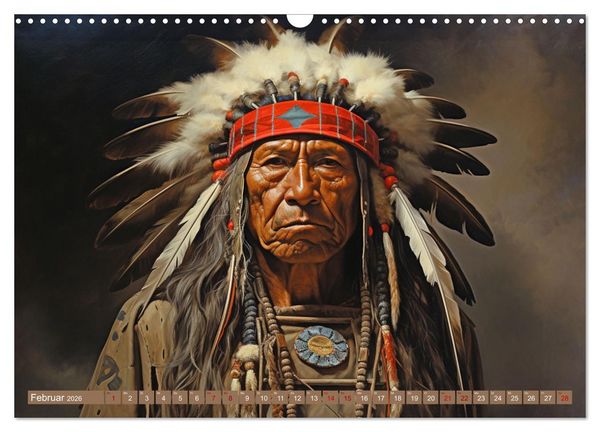 Produktbild: Indianische Impressionen (Wandkalender 2026 DIN A3 quer), CALVENDO Monatskalender