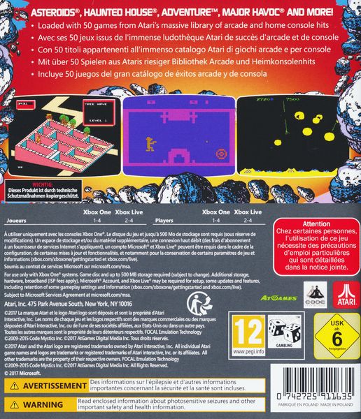 Produktbild: Atari Flashback Classics Vol. 2