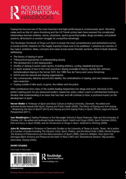 Produktbild: Routledge Handbook of Drugs and Sport