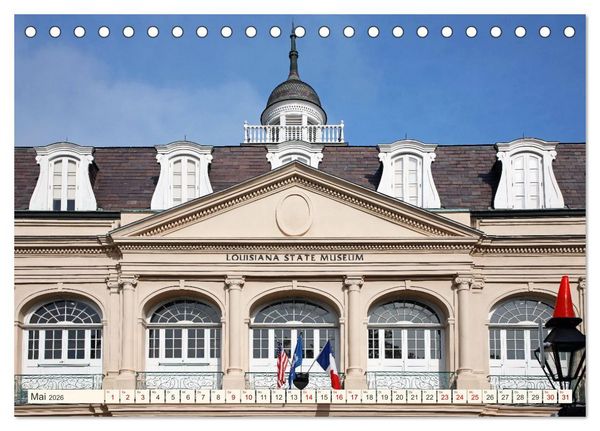 Produktbild: So sch&ouml;n ist New Orleans (Tischkalender 2026 DIN A5 quer), CALVENDO Monatskalender