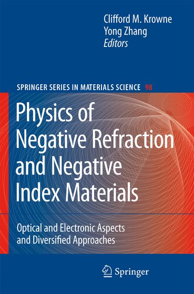 Produktbild: Physics of Negative Refraction and Negative Index Materials