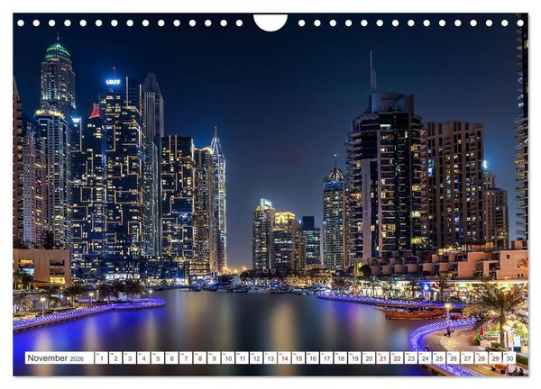 Produktbild: Dubai - Das achte Weltwunder (Wandkalender 2026 DIN A4 quer), CALVENDO Monatskalender