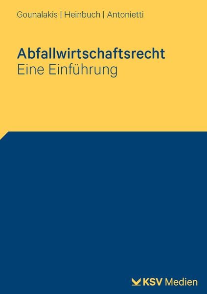 Produktbild: Abfallwirtschaftsrecht