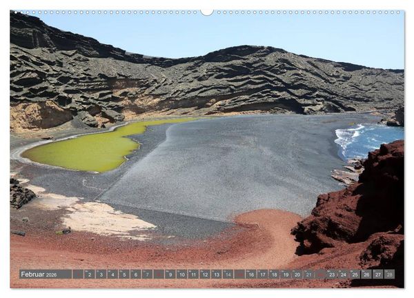 Produktbild: Urlaub auf Lanzarote (hochwertiger Premium Wandkalender 2026 DIN A2 quer), Kunstdruck in Hochglanz