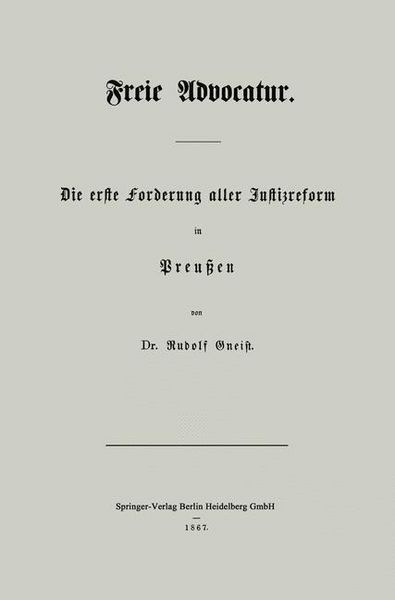 Produktbild: Freie Advocatur