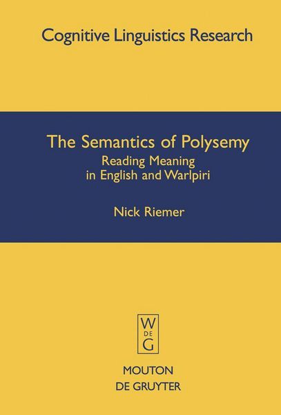 Produktbild: The Semantics of Polysemy
