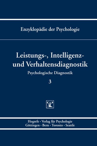 Produktbild: Leistungs-, Intelligenz- und Verhaltensdiagnostik