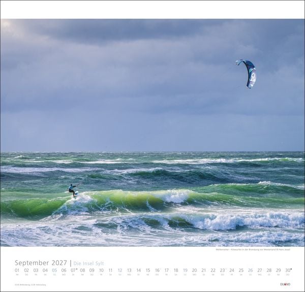Produktbild: Die Insel Sylt Edition Kalender 2027 - Hans Jessel