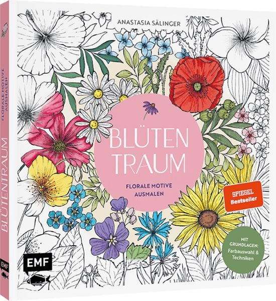 Produktbild: Bl&uuml;tentraum &ndash; Florale Motive ausmalen