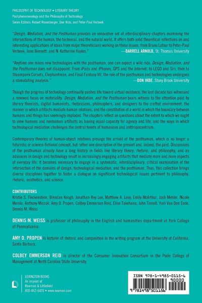 Produktbild: Design, Mediation, and the Posthuman