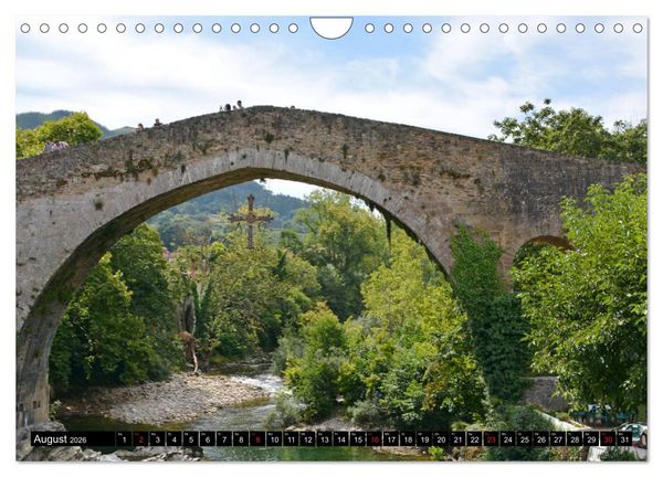 Produktbild: Spaniens wilder Norden (Wandkalender 2026 DIN A4 quer), CALVENDO Monatskalender