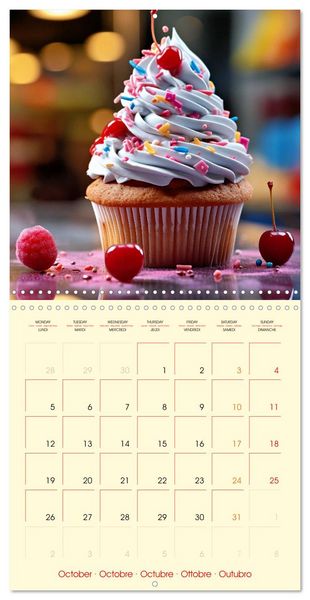 Produktbild: Cupcake Lovers (Wall Calendar 2026 12 &times; 12 Inch) CALVENDO 12 Month Wall Calendar